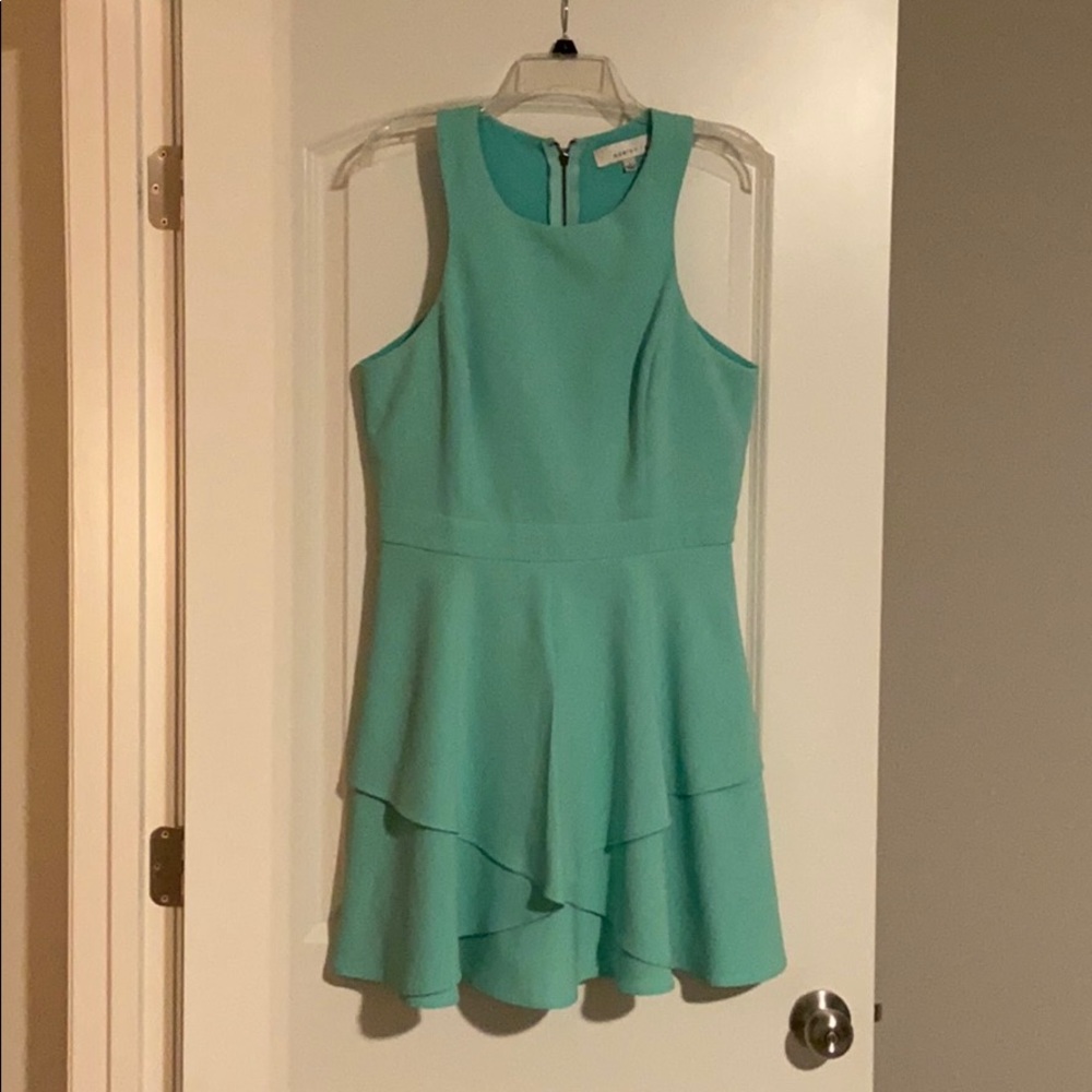 Adelyn Rae Teal Sundress